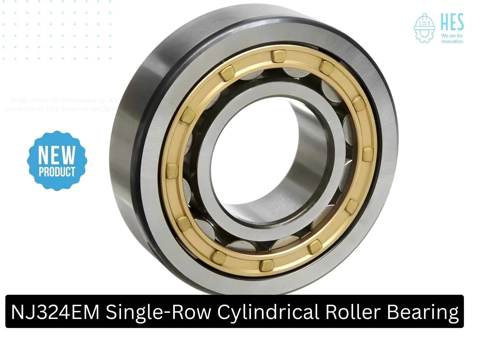 NJ324EM single row cylindrical roller bearing
