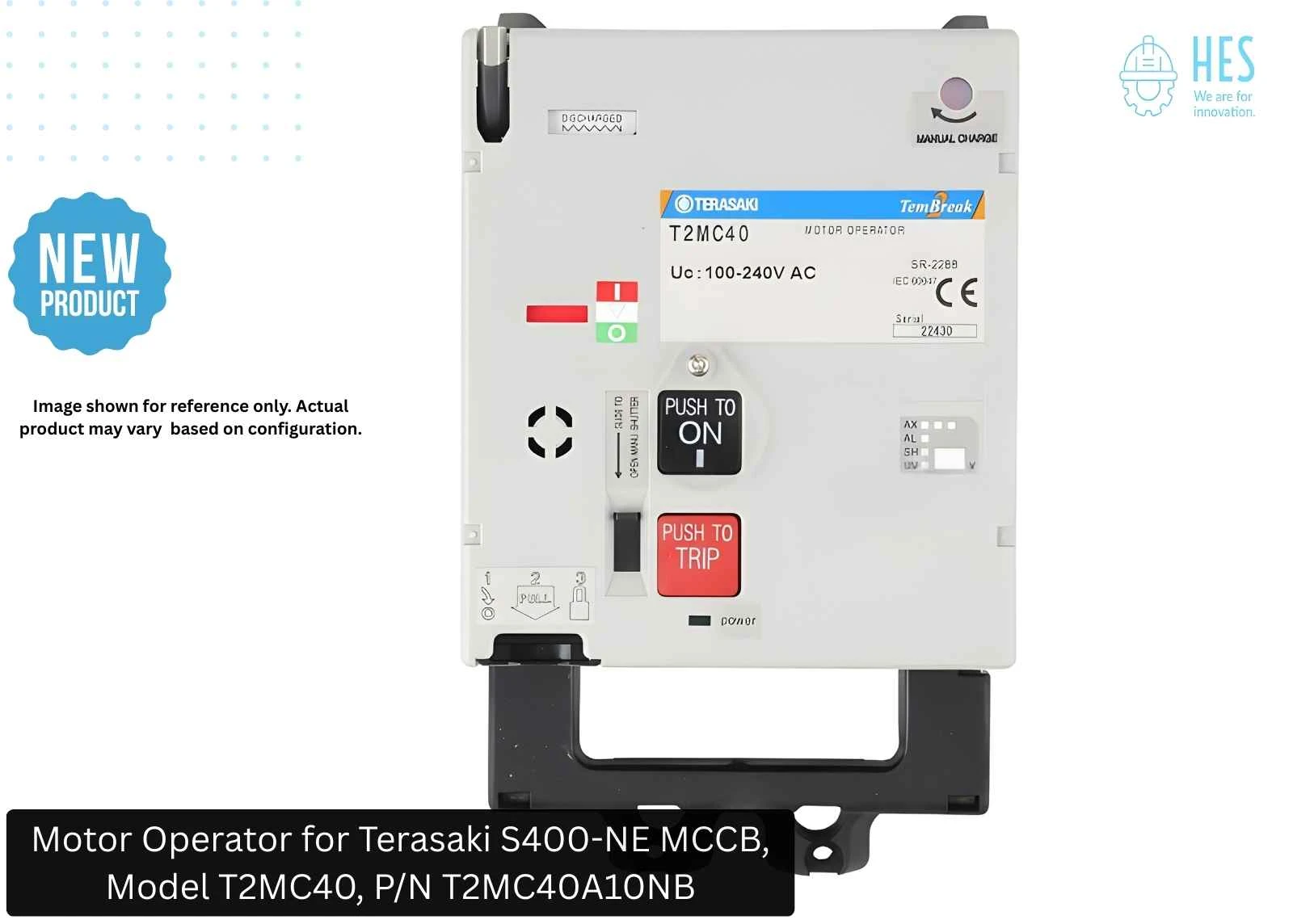 Motor Operator T2MC40 for Terasaki S400-NE MCCB