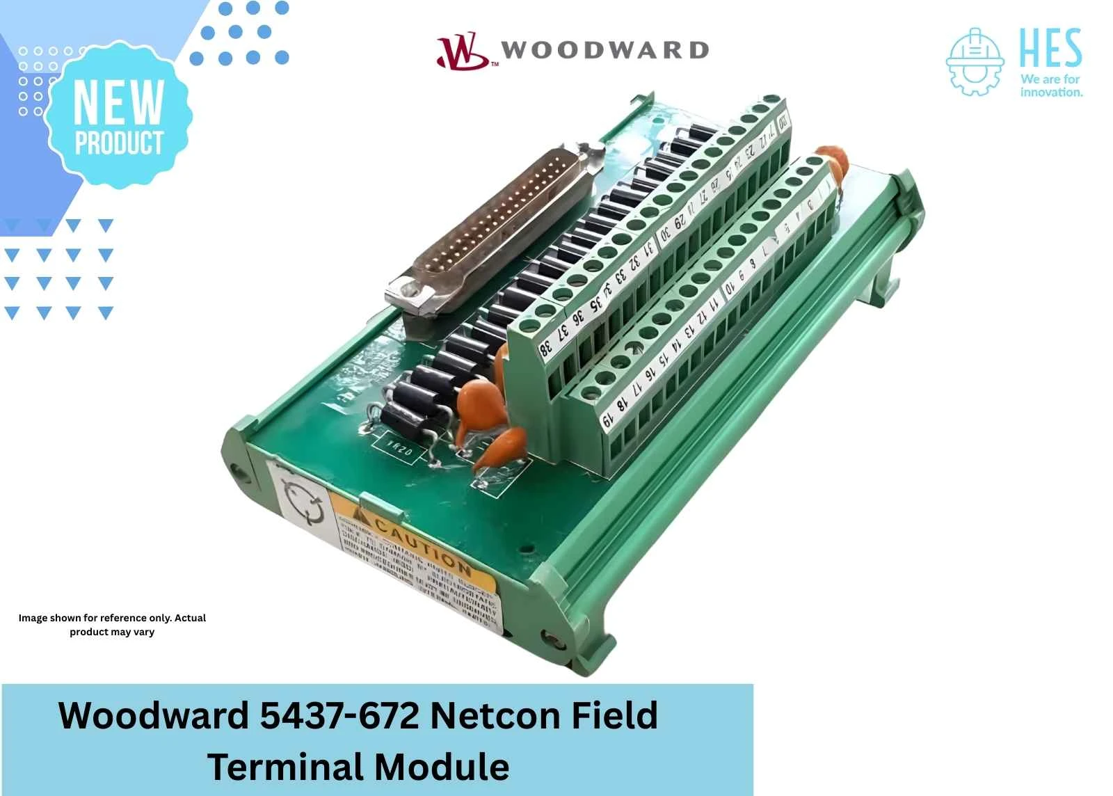 Woodward 5437-672 Netcon module industrial application