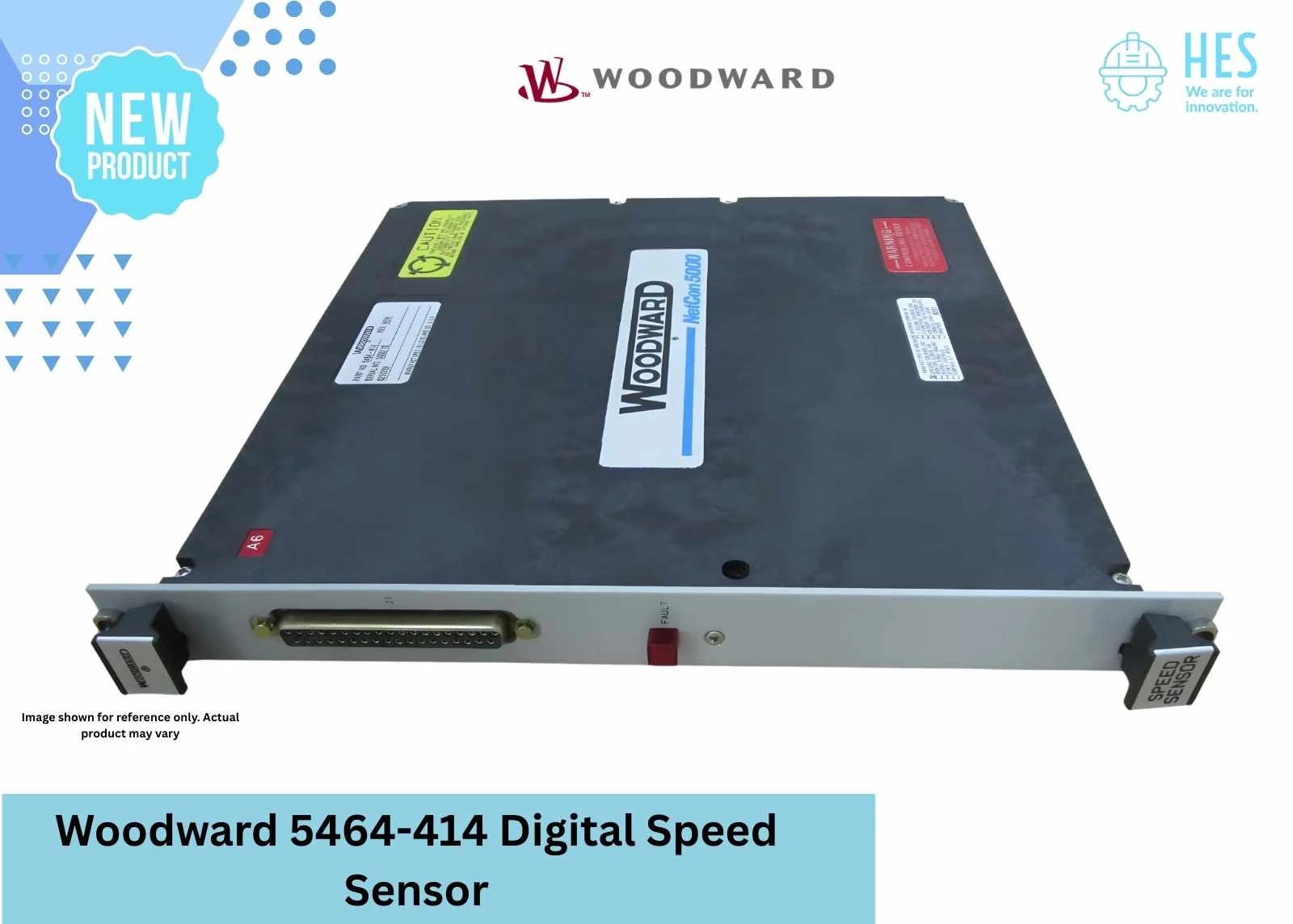 Woodward 5464-414 digital speed sensor front view