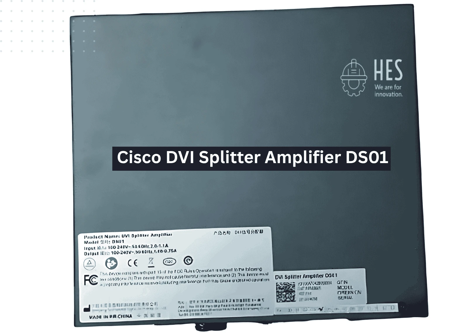 Cisco DS01 splitting DVI signal to two displays